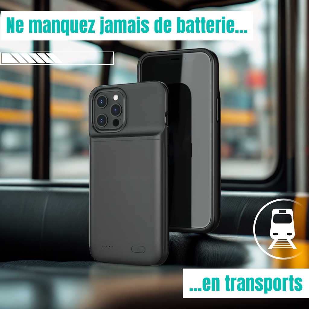 PowerBoost™ | Coque de survie avec batterie intégrée