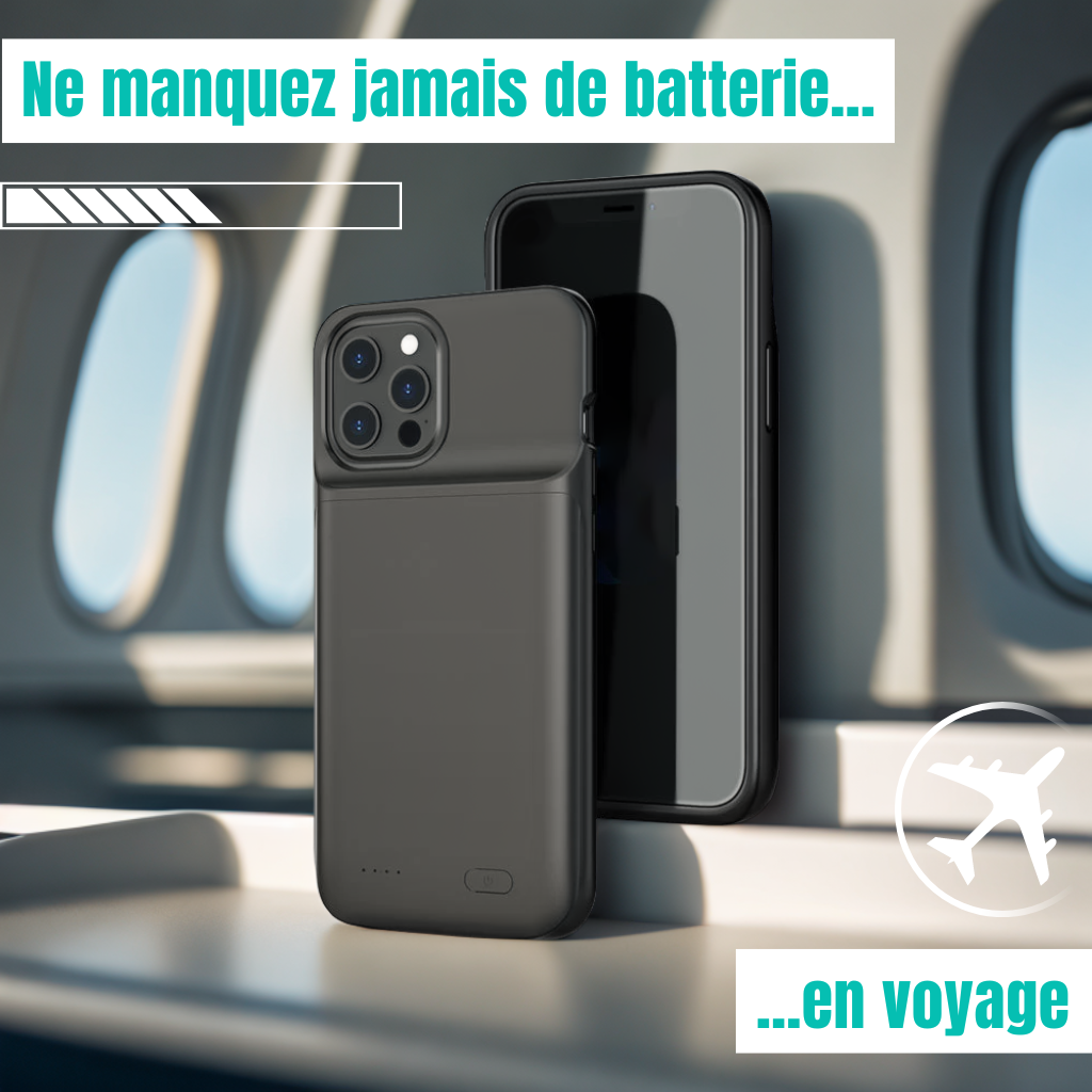 PowerBoost™ | Coque de survie avec batterie intégrée