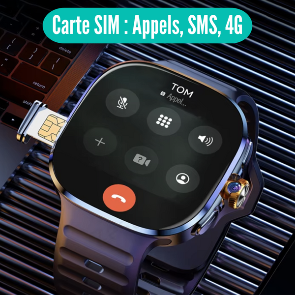 HeloWatch Prime™ | Montre connectée 5G Ultra+