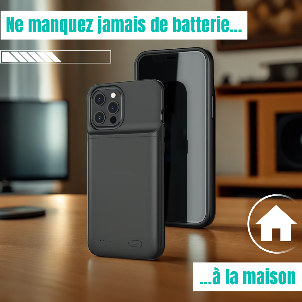 PowerBoost™ | Coque de survie avec batterie intégrée